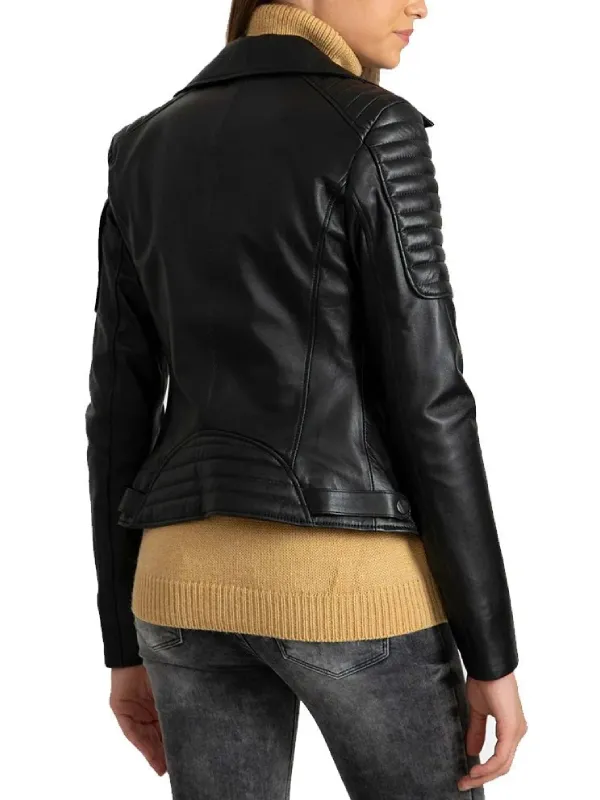 Black-Leather-Quilted-Biker-Jacket-Women
