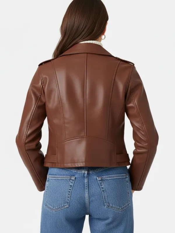 Brown-Cropped-Motorcycle-Leather-Jacket