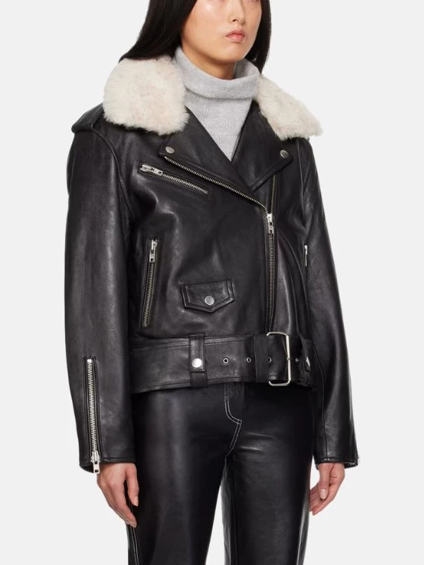 black biker leather jacket women with fur collar women_720d9463 0a59 4f66 8b58 b58d3062a6b8