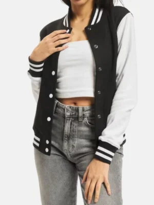 womens black and white varsity jacket_65ed548f 348d 41b6 a356 afc56453952d