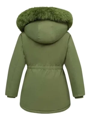 Buy Women Parka Puffer Hooded Jacket
