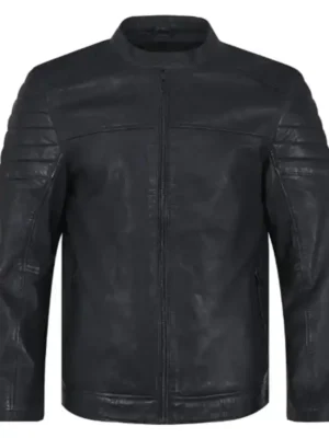 Mens Biker Leather Jacket Premium Quality