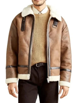 Winter Distressed Tan Brown Shearling Leather Jacket Mens_905c45c7 5cb7 4e51 be23 540498ec0ac8 476967