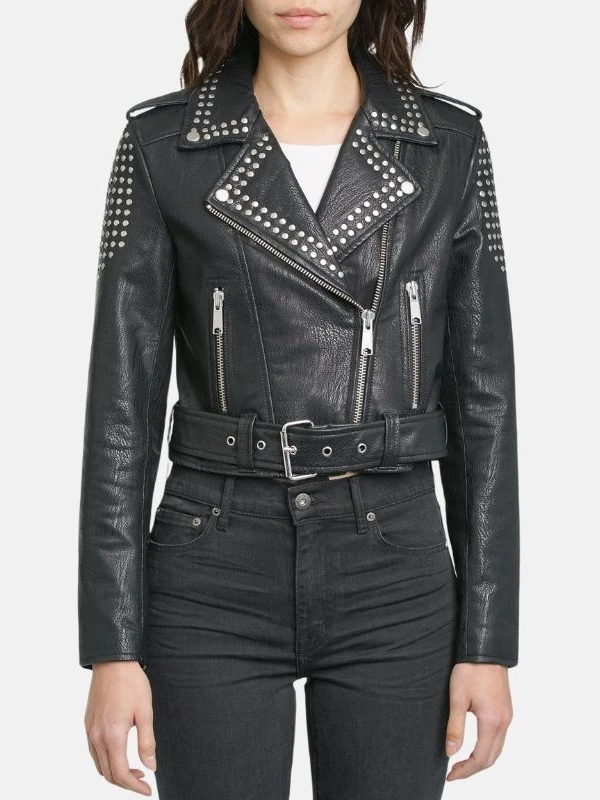 biker studded leather jacket womens_4ed0b33d b138 4977 9223 59a51c104503