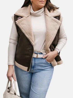 brown faux shearling vest for womens_7761940f 1ba0 447f a7fb 5daedf4058ca