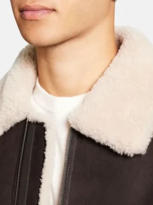 brown shearling bomber jacket_d7ed8584 67e0 4897 afa2 fe7372738f04