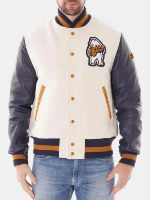 golden bear varsity jacket natural