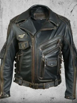 mens vintage leather jacket mens biker jacket leather jacket mens leather jacket for men