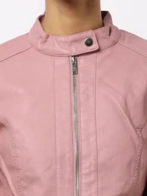 pink cafe racer leather jacket_0196fca9 f414 4a08 9edf 024ea5af01d9