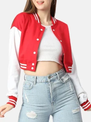 women red and white cropped varsity jacket_f0687af6 0473 4103 9251 91dfe3547226