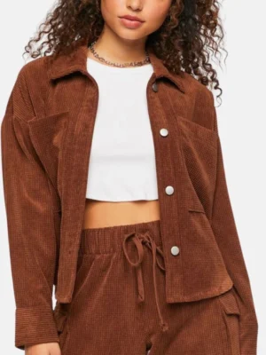 womens brown suede corduroy shirt jackets_0bc02fe0 a59c 462b 87b4 63df50e9d37c