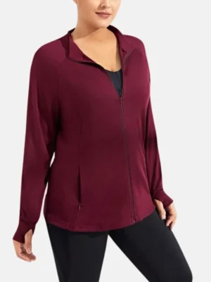 womens designer zip up fleece jacket_5f384864 050f 496d a5af 2951a621e8dd