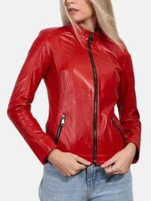 womens red slim fit biker leather jacket women_9624f9f8 7628 4650 9c9c 2e5c9fbc5957