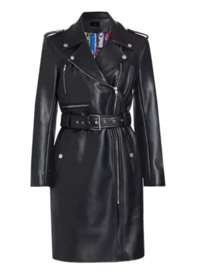 womens slim fit black leather coat_0d16daf6 aad3 4f9f 846f 3b826acdafd4